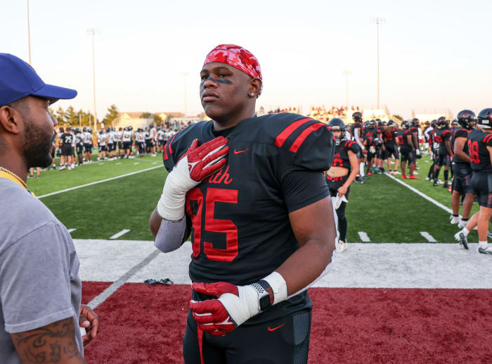 Raymore-Peculiar at Lee's Summit North Missouri football 9-29-23 David Smith 23749